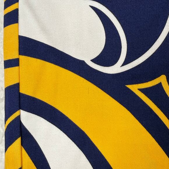 LoudMouth Men's Golf Shorts Blue Gold Splash NWT Size 34 - Picture 2 of 5